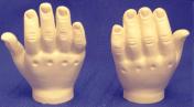 Servo's hands, painted white