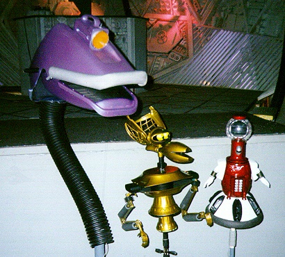 Crow and friends in September 1996, at the BBI Studios